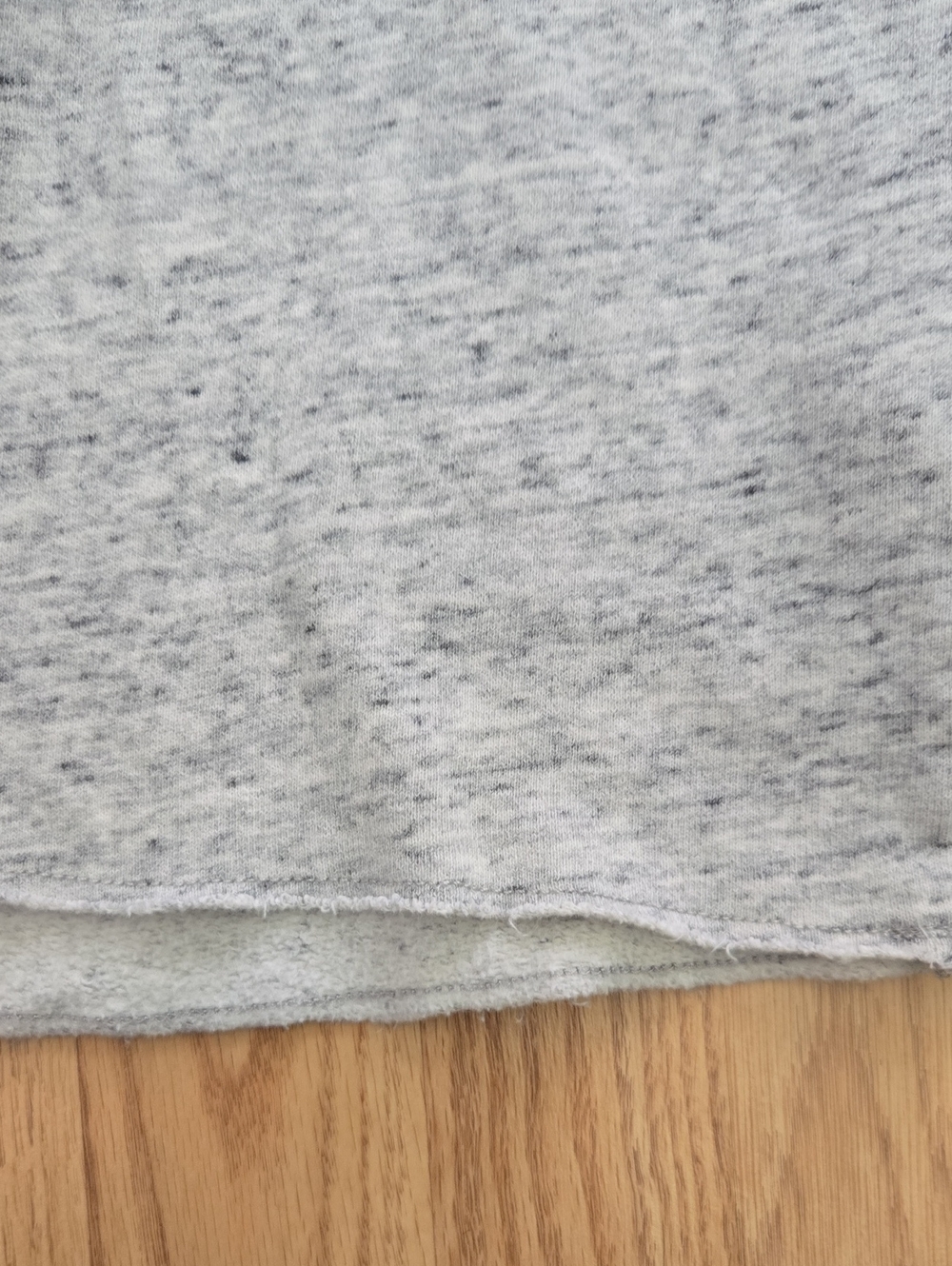 Abercombie And Fitch Women’s Light Gray Cropped Hoodie Top - Picture 5 of 5